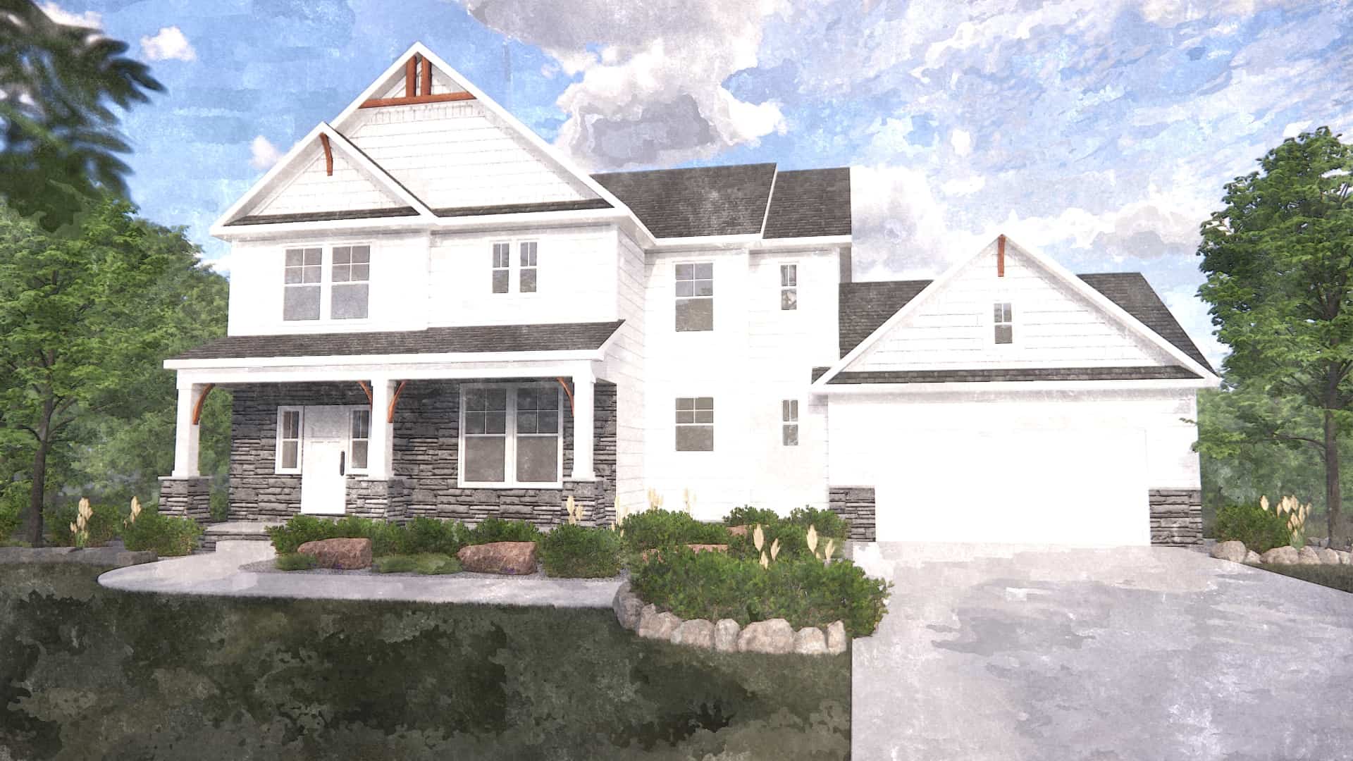 Indiana Custom Built Homes The Bradley Collection Steiner Homes LTD