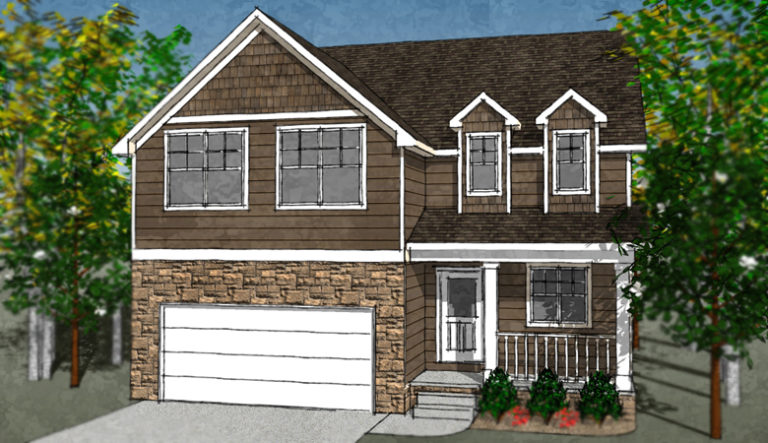 Northwest Indiana New Homes | Gretchen 2200 Two-Story Home