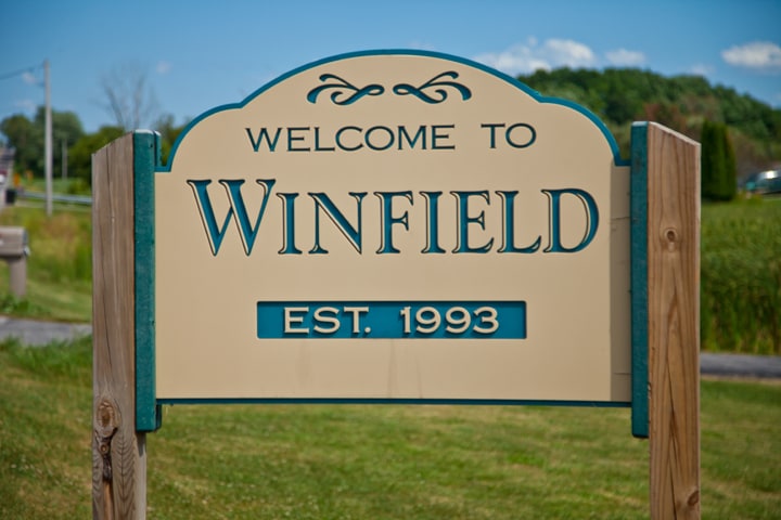 Welcome to Winfield, Indiana