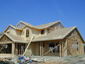 Picture of New Home Under Construction