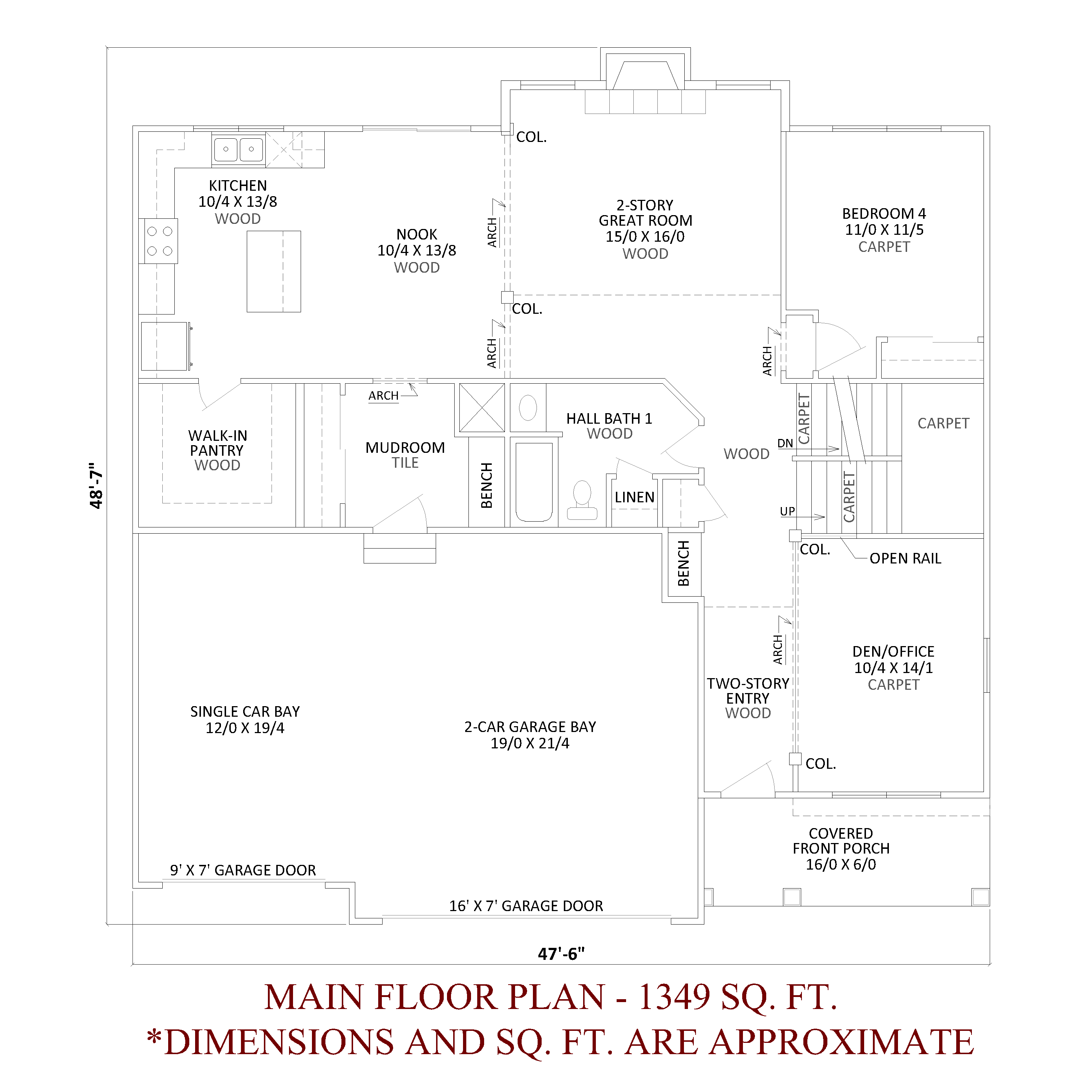 custom home floor plan