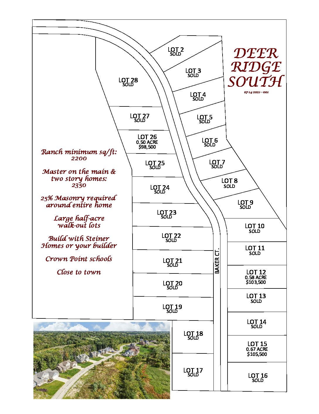 New Deer Ridge South Lot Pricing 07-14-2021---001